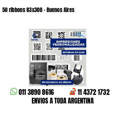 50 ribbons 83x300 - Buenos Aires