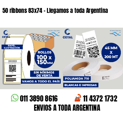 50 ribbons 83x74 - Llegamos a toda Argentina