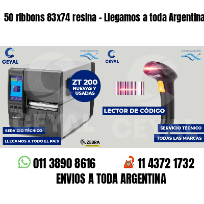 50 ribbons 83x74 resina - Llegamos a toda Argentina