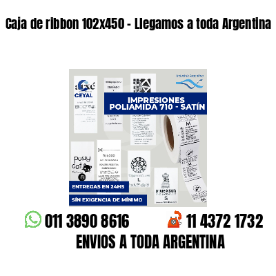 Caja de ribbon 102x450 - Llegamos a toda Argentina