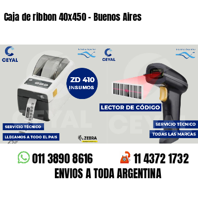 Caja de ribbon 40x450 - Buenos Aires