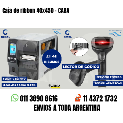 Caja de ribbon 40x450 - CABA