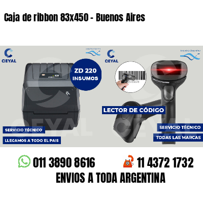 Caja de ribbon 83x450 - Buenos Aires