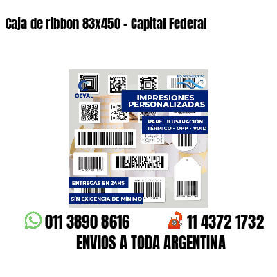 Caja de ribbon 83x450 - Capital Federal