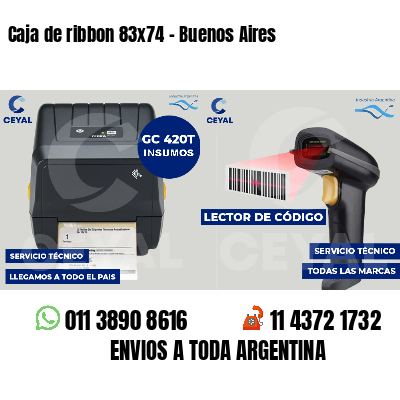 Caja de ribbon 83x74 - Buenos Aires