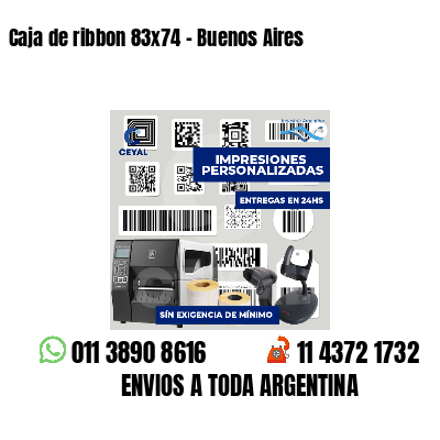 Caja de ribbon 83x74 - Buenos Aires