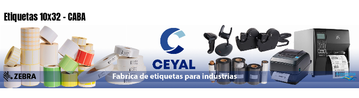 Etiquetas 10x32 - CABA