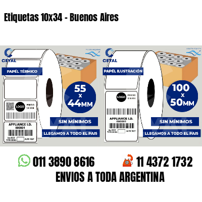 Etiquetas 10x34 - Buenos Aires
