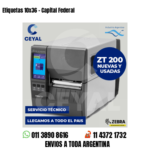 Etiquetas 10×36 – Capital Federal