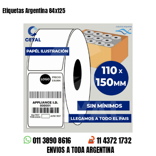 Etiquetas Argentina 84×125