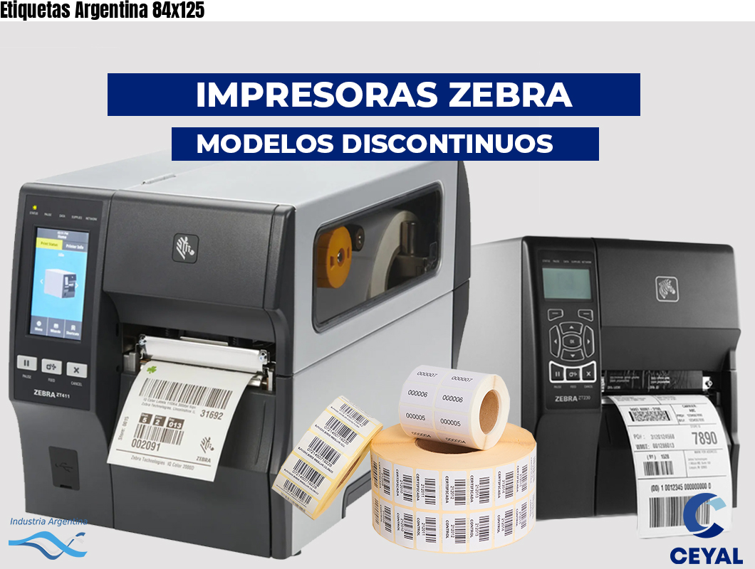Etiquetas Argentina 84x125