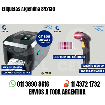 Etiquetas Argentina 84x130
