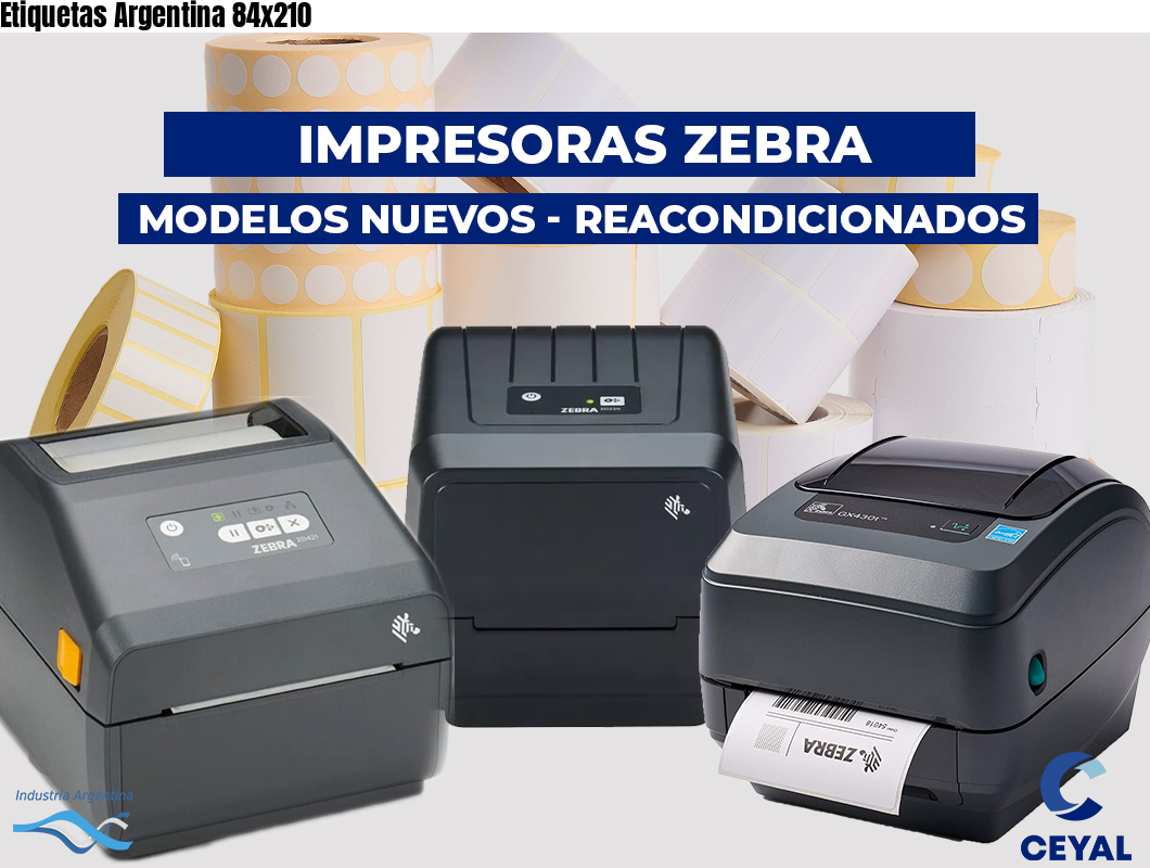Etiquetas Argentina 84x210