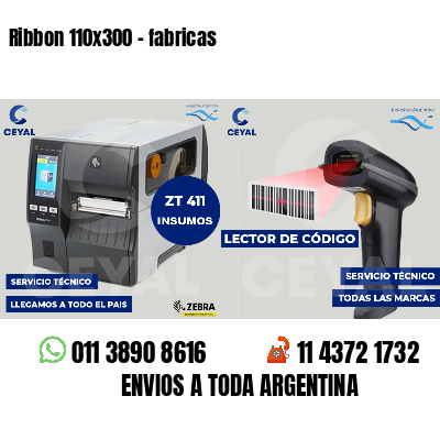 Ribbon 110x300 - fabricas