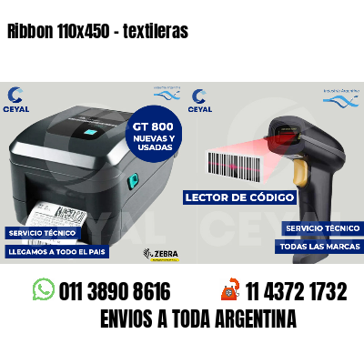 Ribbon 110x450 - textileras