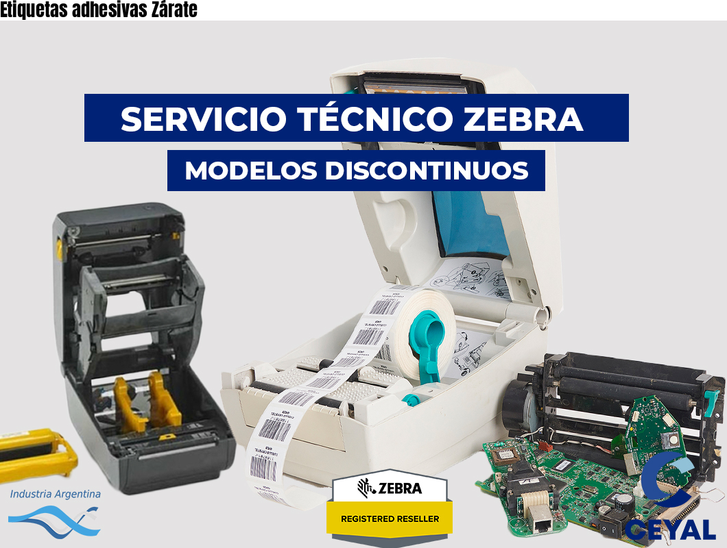 Etiquetas adhesivas Zárate