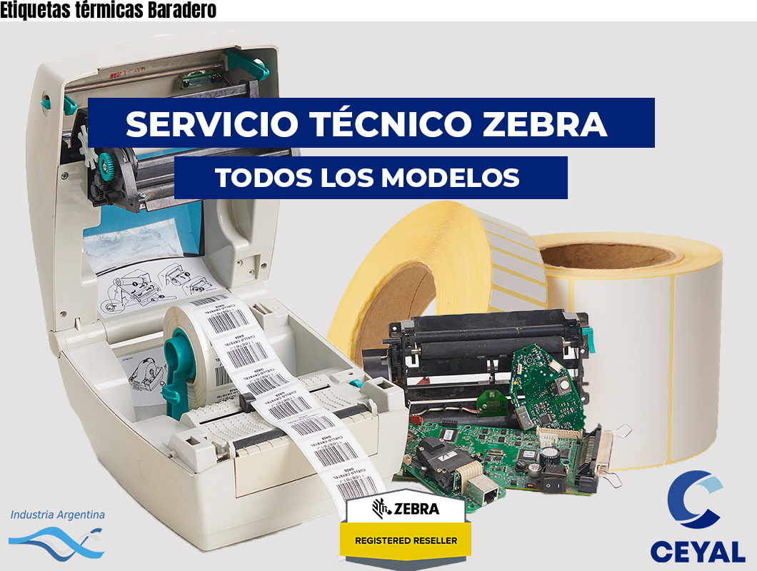 Etiquetas térmicas Baradero
