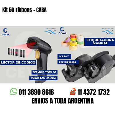 Kit 50 ribbons - CABA