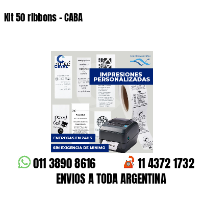 Kit 50 ribbons - CABA