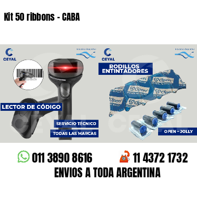 Kit 50 ribbons - CABA