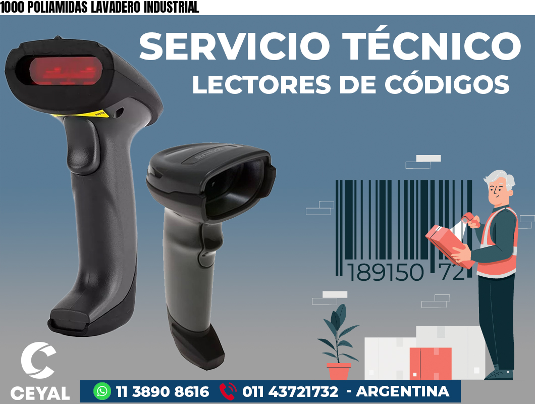1000 POLIAMIDAS LAVADERO INDUSTRIAL