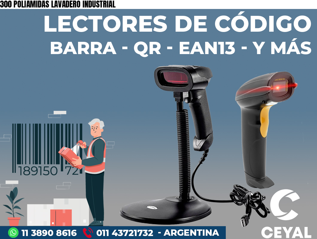 300 POLIAMIDAS LAVADERO INDUSTRIAL