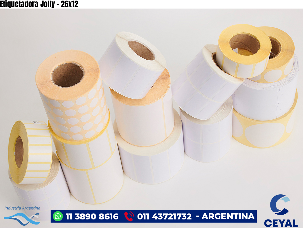 Etiquetadora Jolly - 26x12