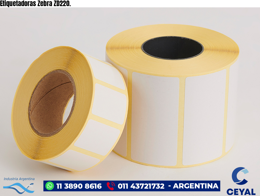 Etiquetadoras Zebra ZD220.