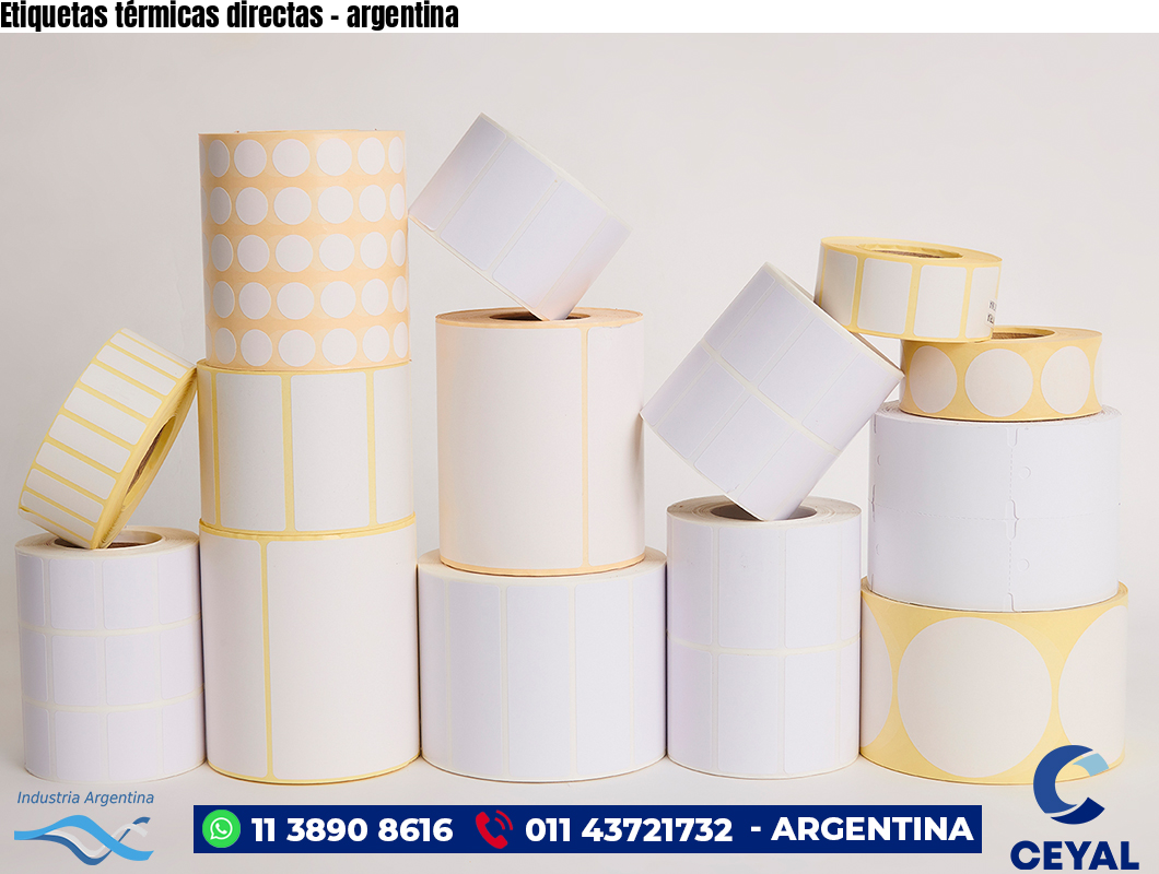 Etiquetas térmicas directas – argentina