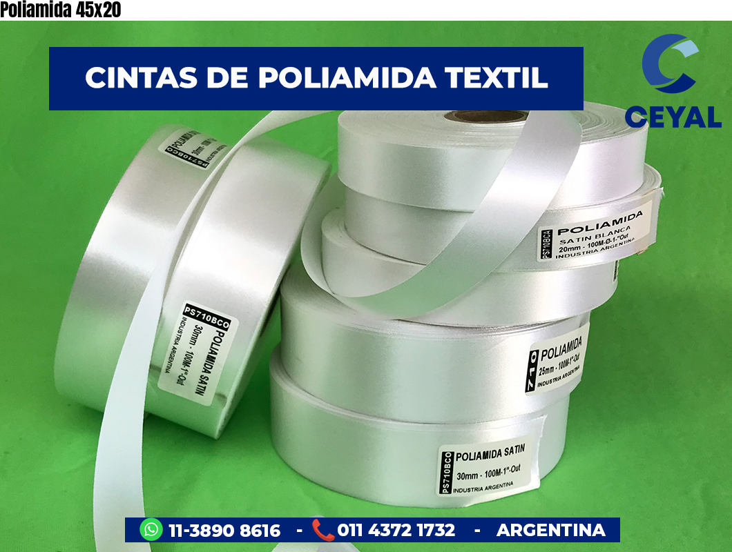 Poliamida 45×20
