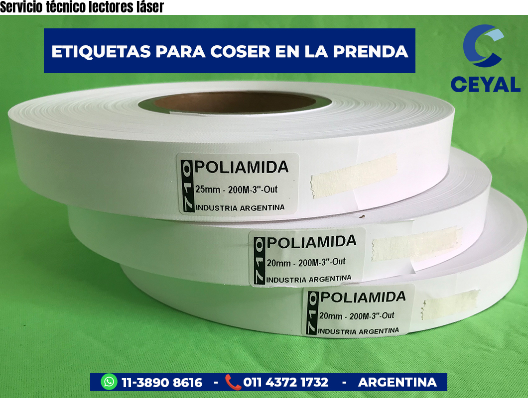 Servicio técnico lectores láser