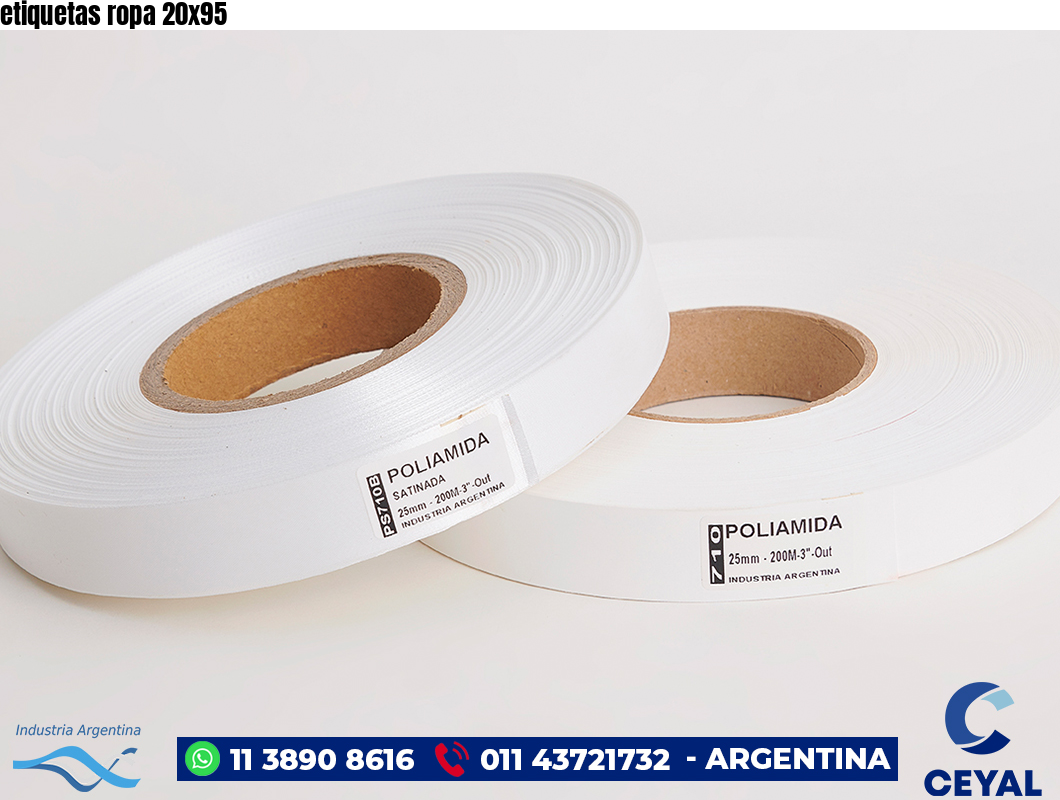 etiquetas ropa 20×95