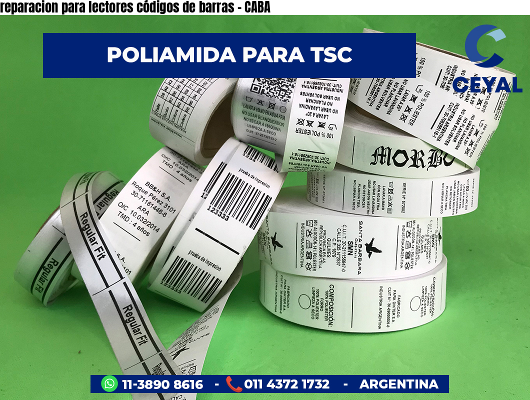 reparacion para lectores códigos de barras - CABA