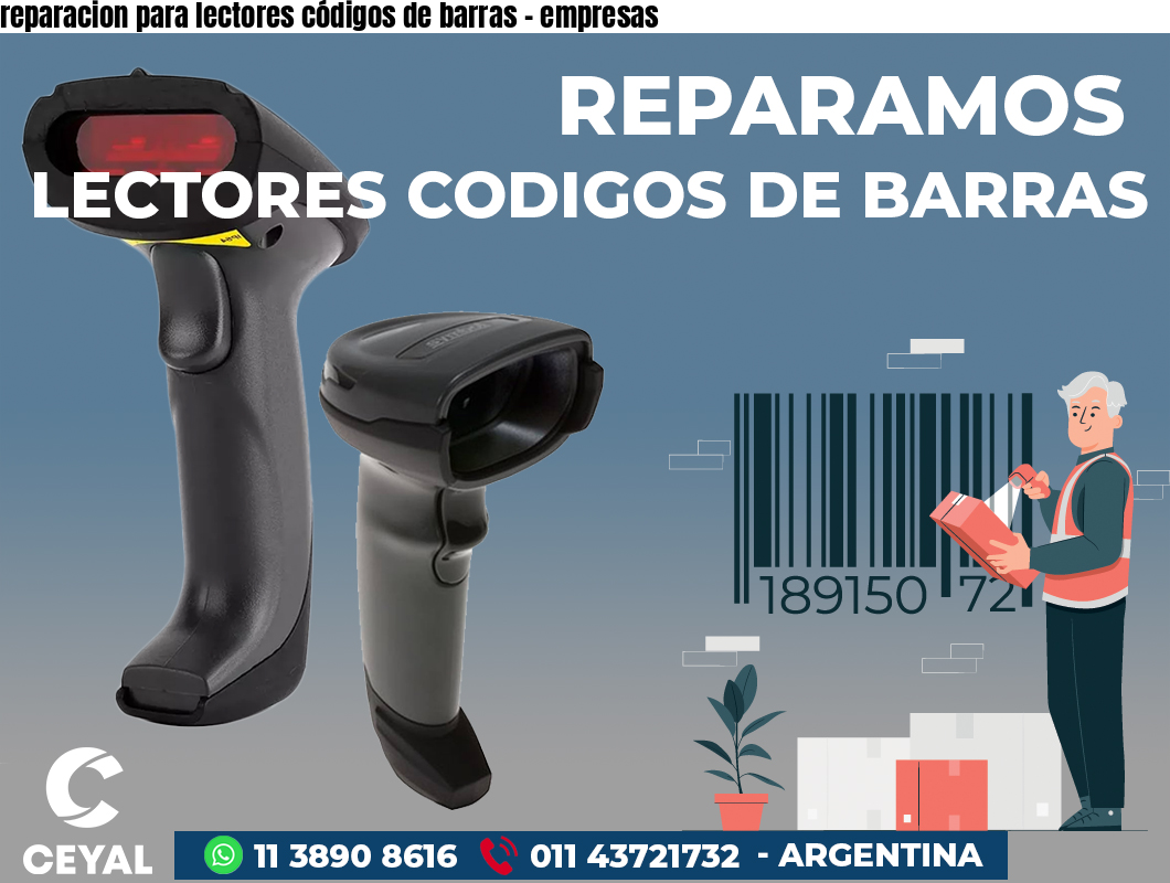 reparacion para lectores códigos de barras – empresas
