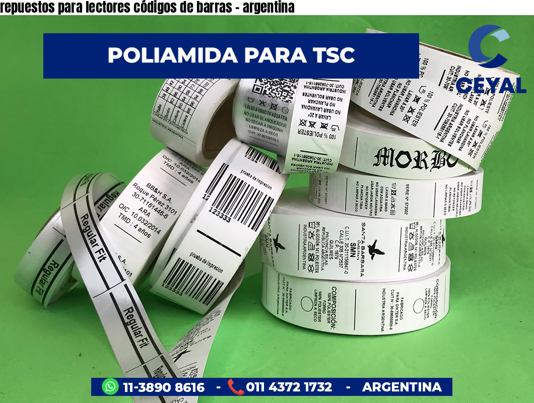 repuestos para lectores códigos de barras - argentina