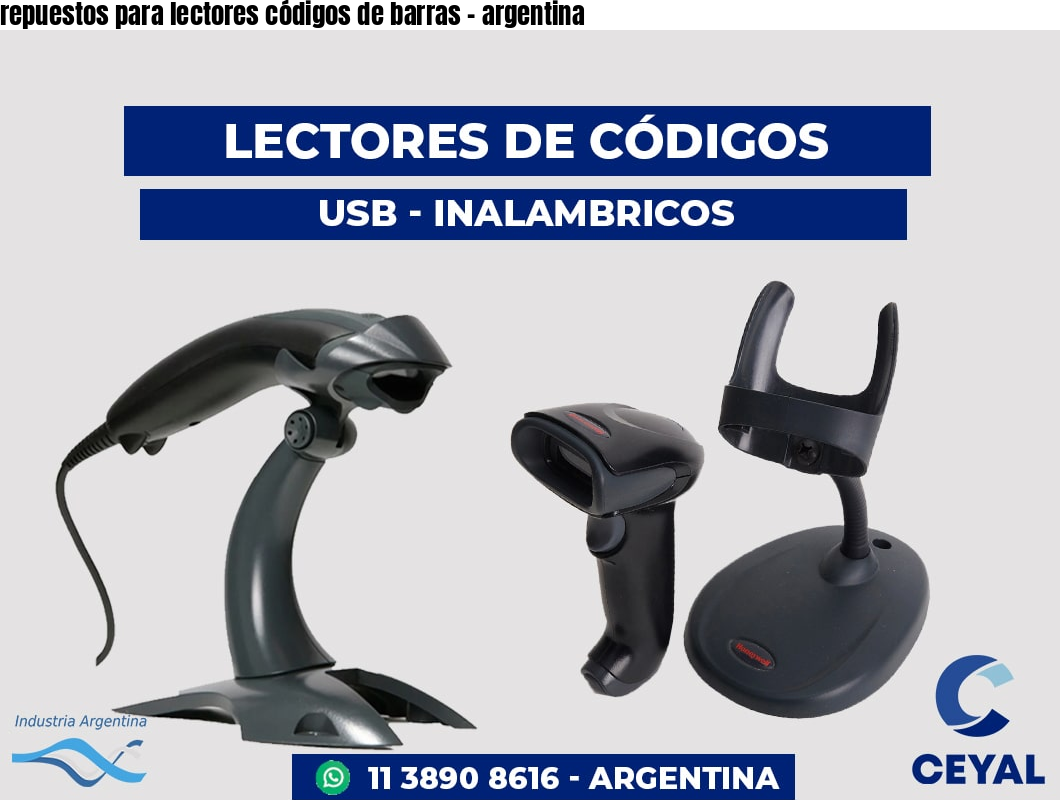 repuestos para lectores códigos de barras - argentina