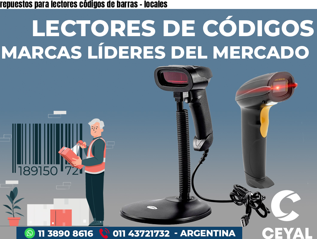 repuestos para lectores códigos de barras – locales