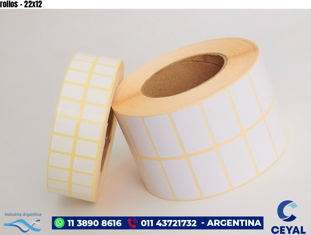 rollos - 22x12