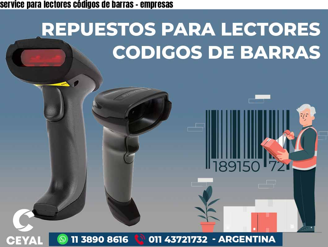 service para lectores códigos de barras – empresas