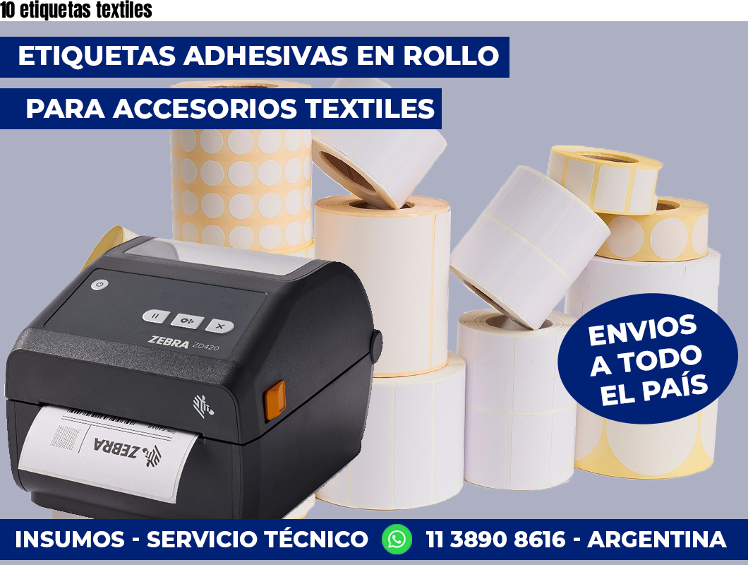 10 etiquetas textiles