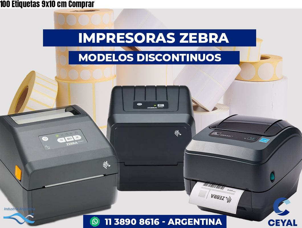 100 Etiquetas 9x10 cm Comprar
