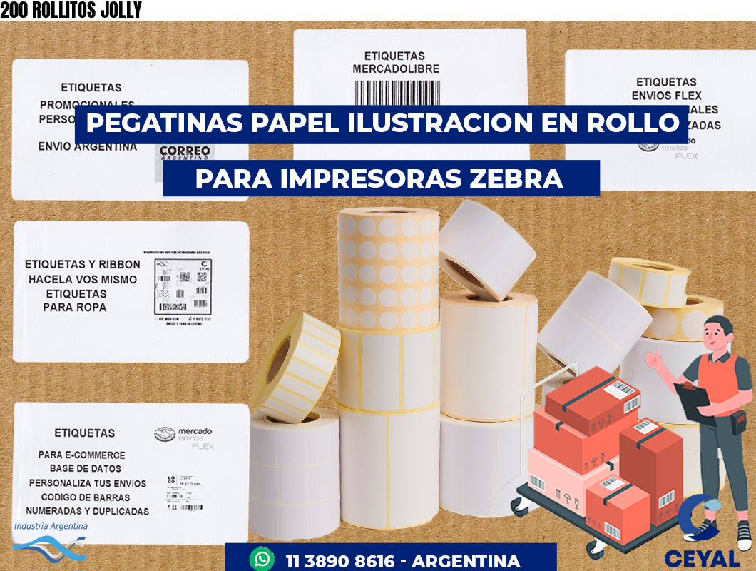 200 ROLLITOS JOLLY