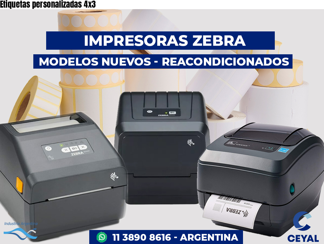 Etiquetas personalizadas 4x3