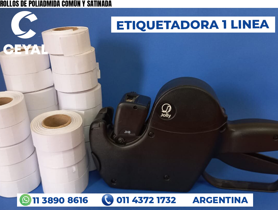 ROLLOS DE POLIADMIDA COMÚN Y SATINADA