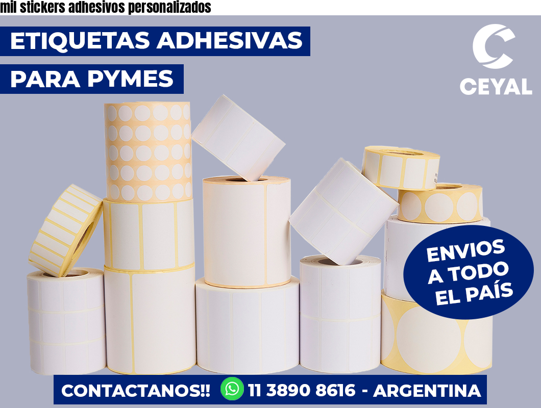 mil stickers adhesivos personalizados