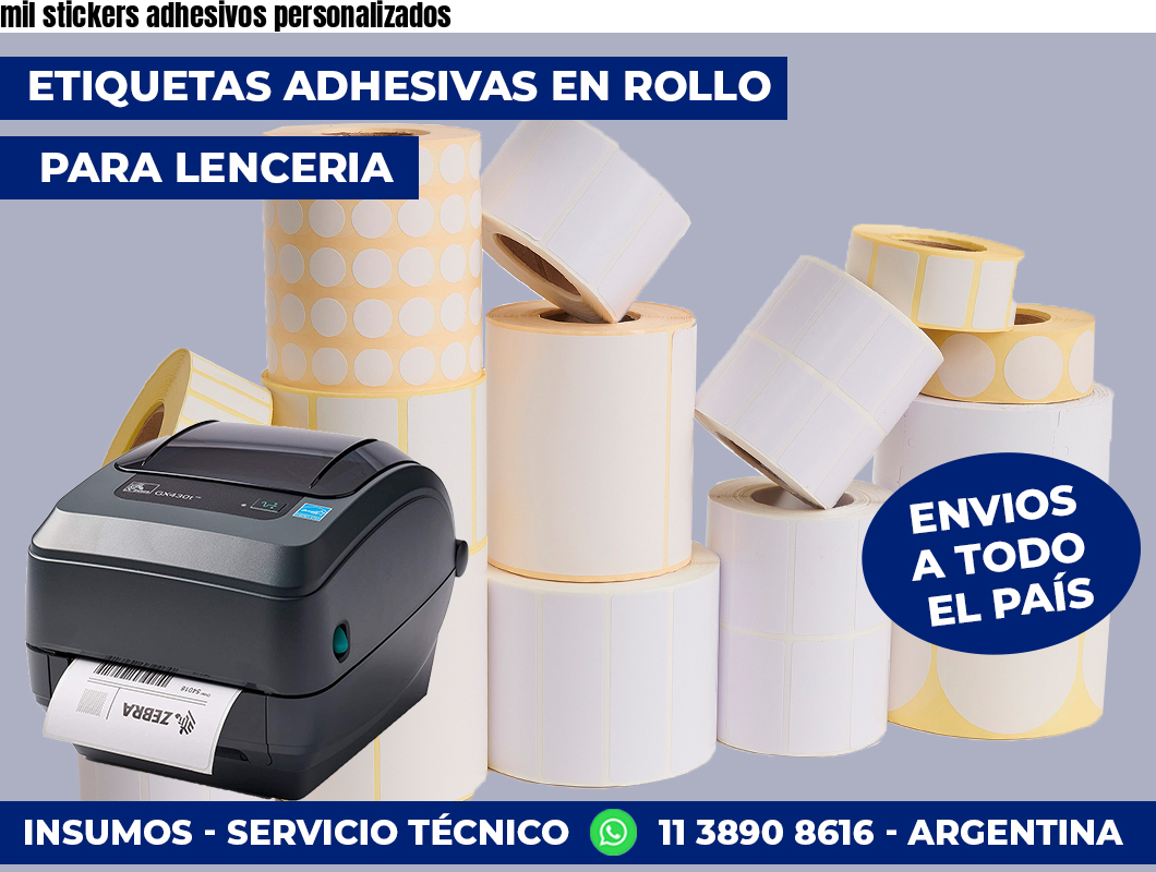 mil stickers adhesivos personalizados