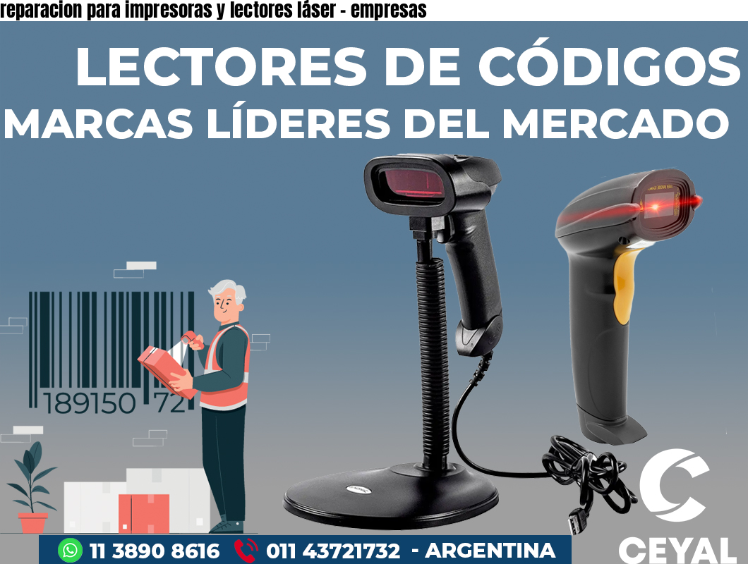 reparacion para impresoras y lectores láser - empresas