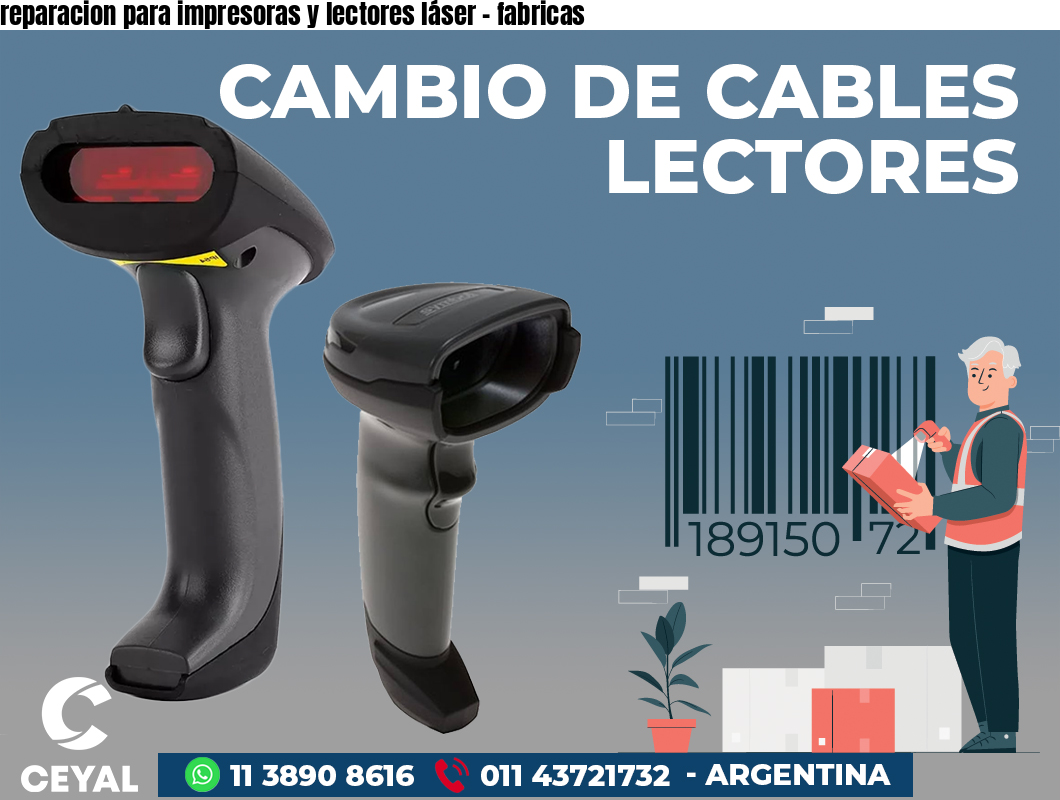 reparacion para impresoras y lectores láser - fabricas