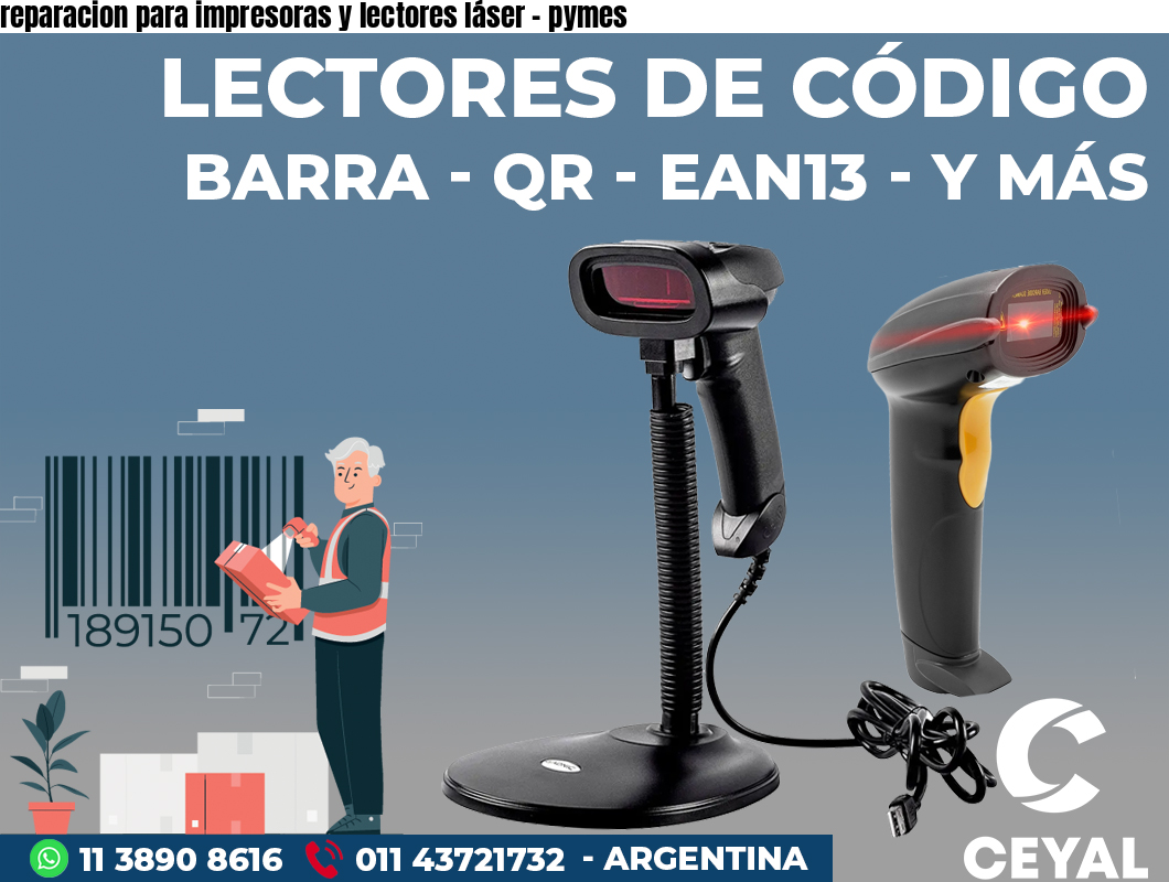 reparacion para impresoras y lectores láser - pymes