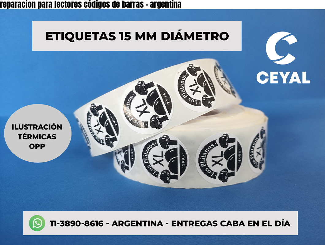 reparacion para lectores códigos de barras - argentina